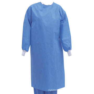 Disposable Sterile SMS 45GSM Surgical Gown